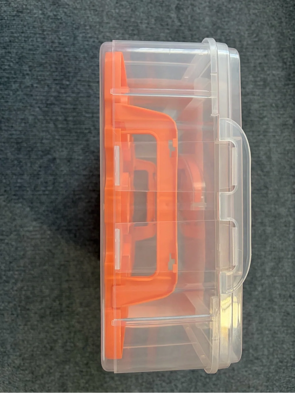 Celebrate It Orange Cupcake & Treat Carrier with Clear Lid